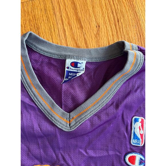 Original Phoenix Sun Champion‎ Jersey Medium Anfernee Penny Hardaway Pe-Owned - Picture 3 of 6